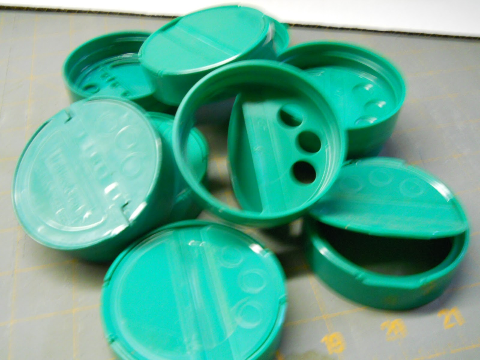 Quilling Fancy Copic Kraft Parmesan Container Storage Tower!