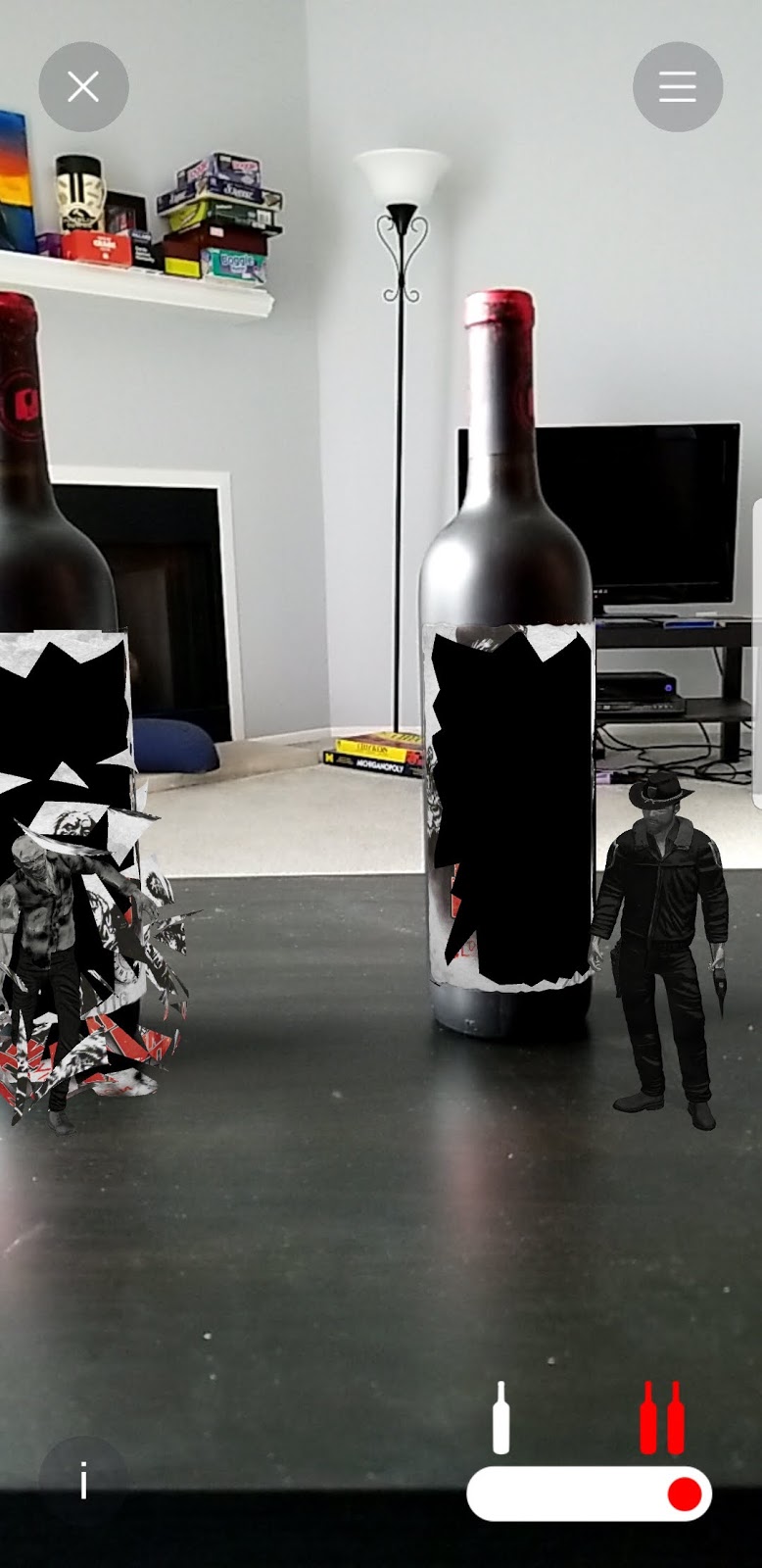 The Walking Dead wine with Living Wine Labels augmented reality app 