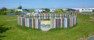 Crazy Golf course at Berryfields Holiday Park in Cornwall