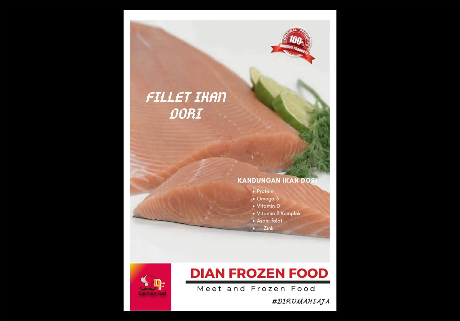 Fillet Ikan Dori Fillet Ikan Dori 100gr