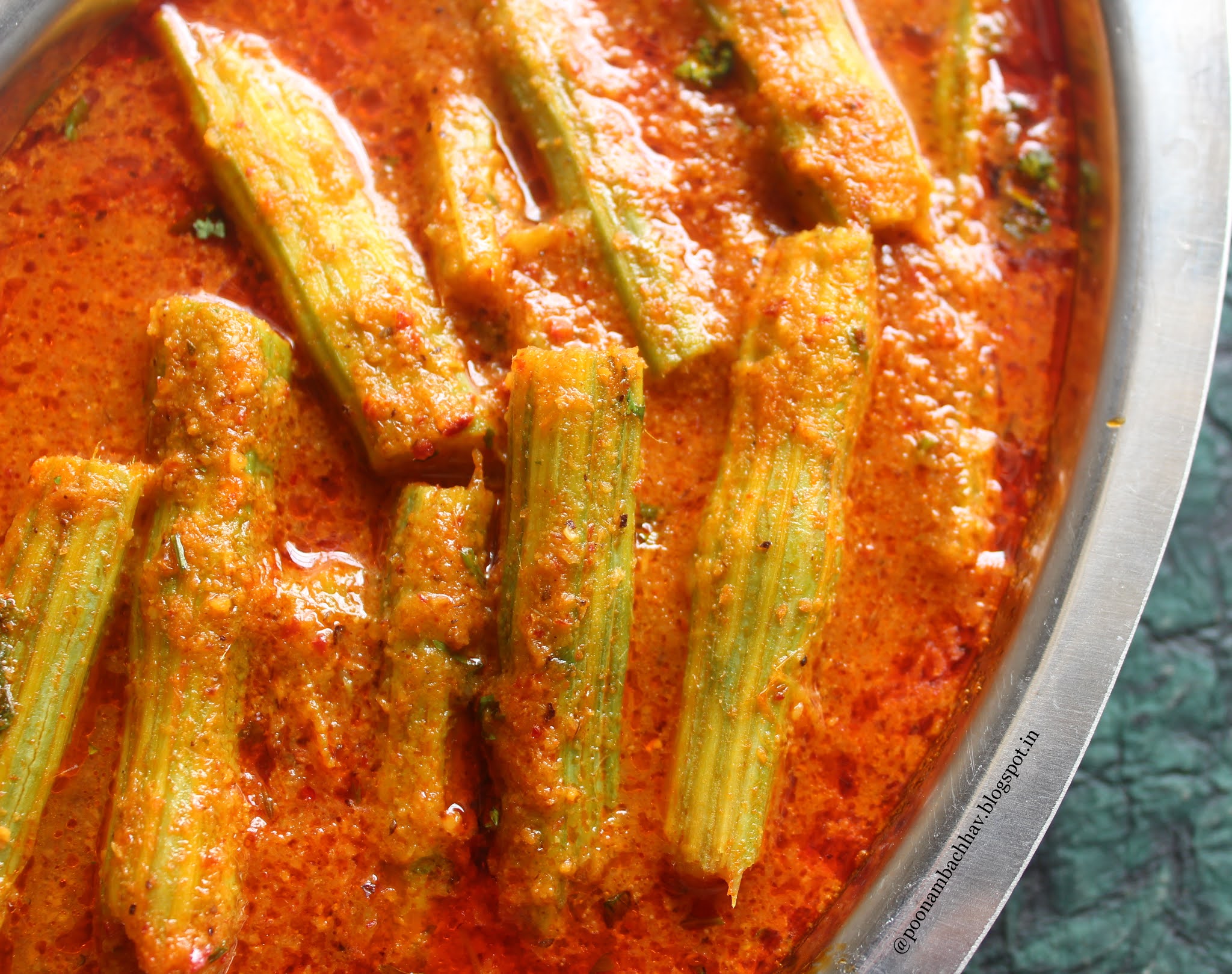 Annapurna Maharashtrian Style Drumstick Masala Curry Recipe