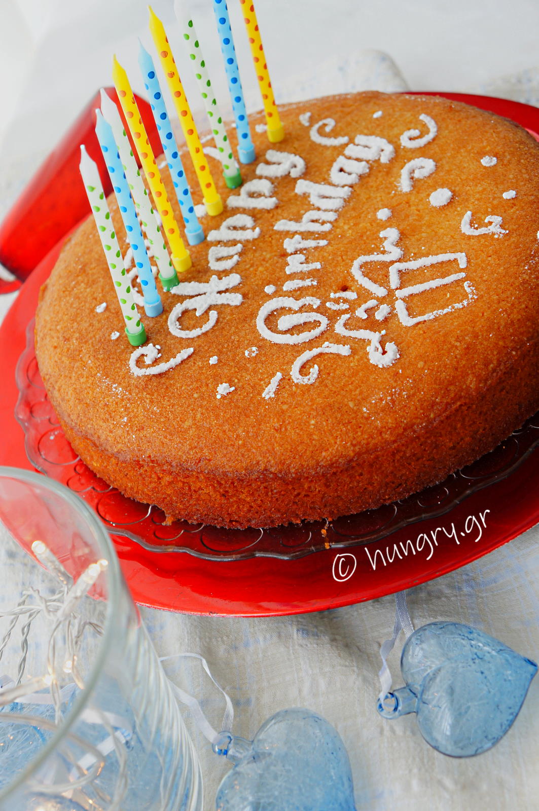 Almond Pie-Birthday Cake