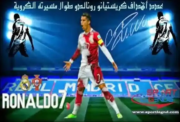 اهداف رونالدو مع المنتخب