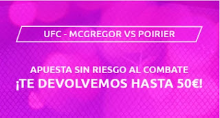 Mondobets promo Mc Gregor vs Poirier UFC desde 18-1-2021 Mondobets promo Mc Gregor vs Poirier UFC desde 18-1-2021