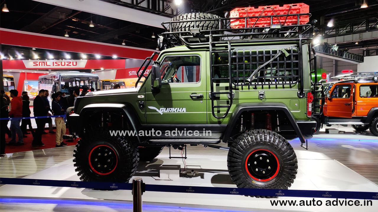 New Force Gurkha 2020 Features,Specs and Price (Offroad SUV)