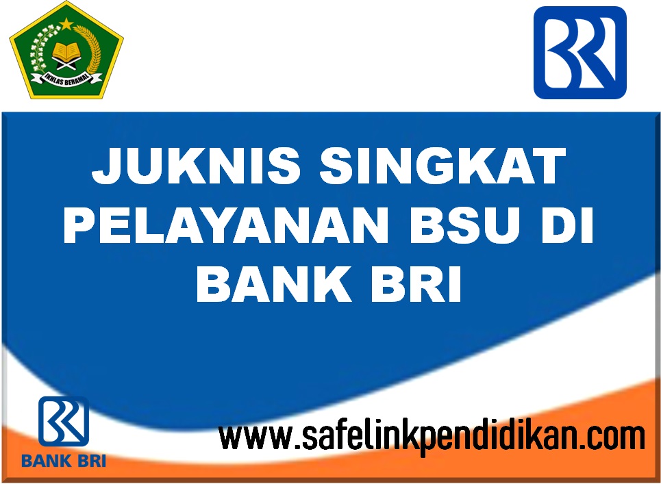 Juknis Singkat Pelayanan BSU Madrasah