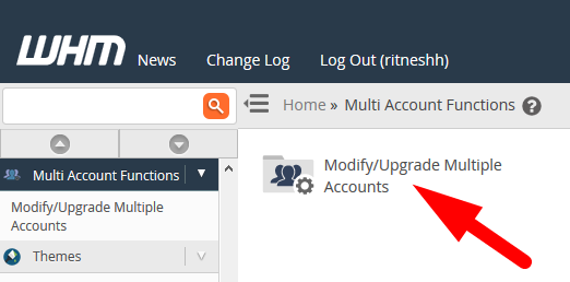 Steps to change packages of multiple cPanel accounts in bulk via WHM Reseller| heap linux hosting