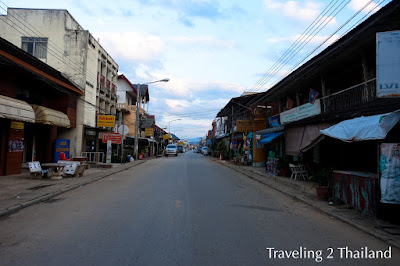 Street view in Huay Xai, Laos Traveling in Laos