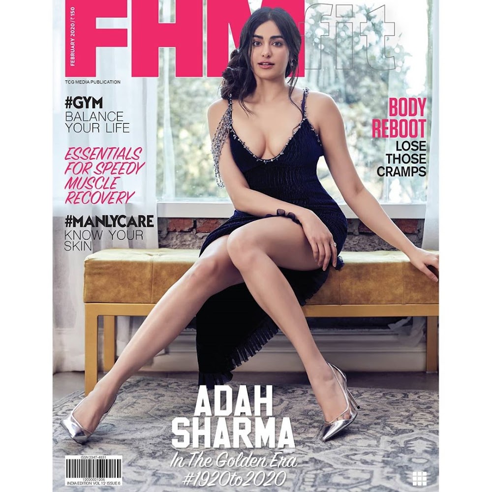 Adah Sharma Hot Photoshoot For FHM Magazine