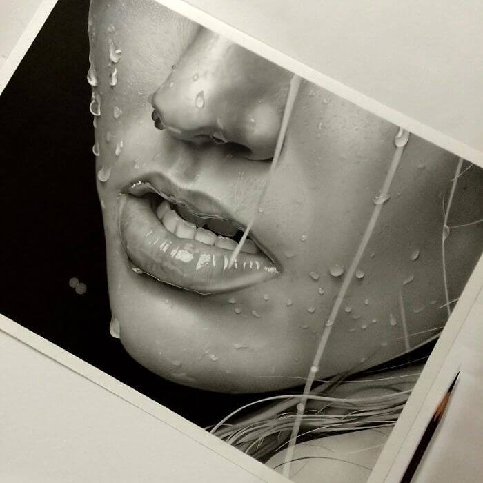 Japanese Artists Makes Realistic Pencil Drawings, And They Look Like Photographs