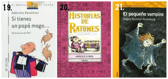 recopilación mejores libros infantiles y cuentos para 5 a 8 años 