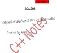 C++ Notes For BCA, how to study for bca, c++ notes, c++ tutorial for beginners, tutorial, c++ tutorial