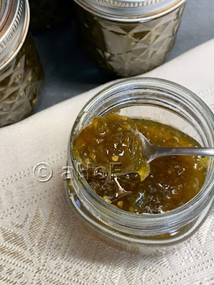 Green Tomatoes, Jam, making jam, spices, condiment, recipe