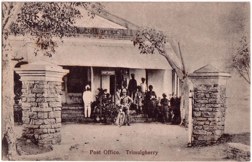 Postman and Post Offices in India Early 20th Century Post Cards Old