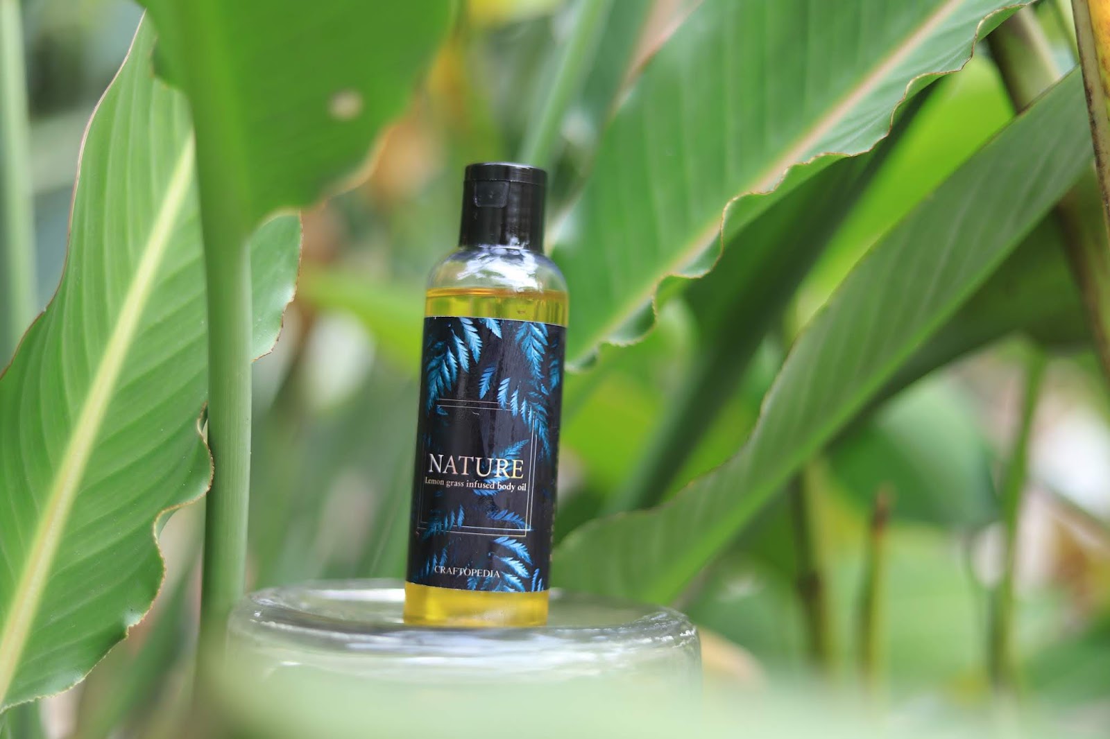 Infused body oils Herb garden