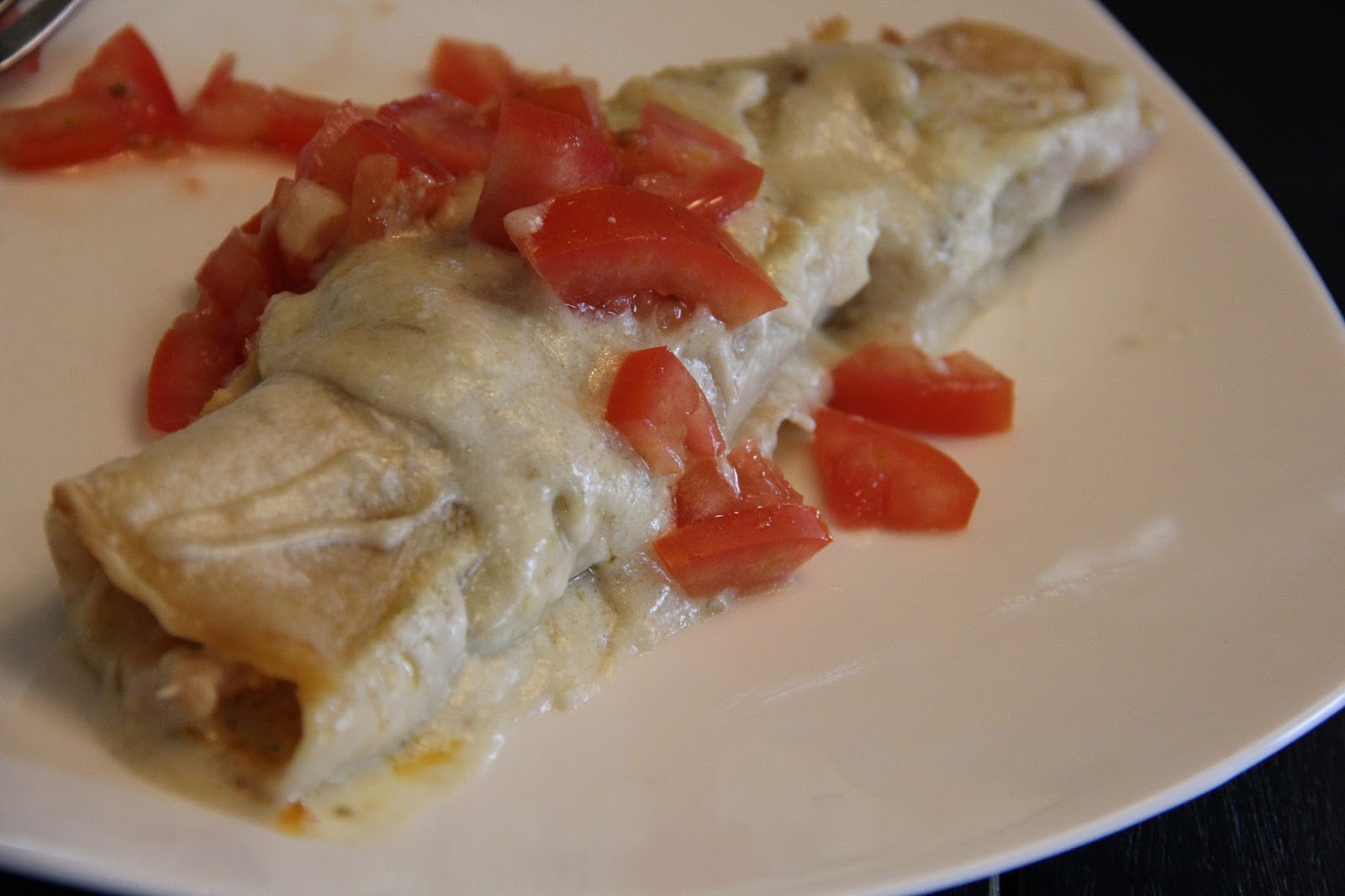 Cookie Sundays Creamy Shrimp Enchiladas