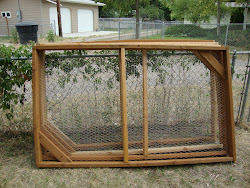 chicken fence enclosure creative yard zip cedar walk tie healings slowly surely zone goes yet construction together looks right