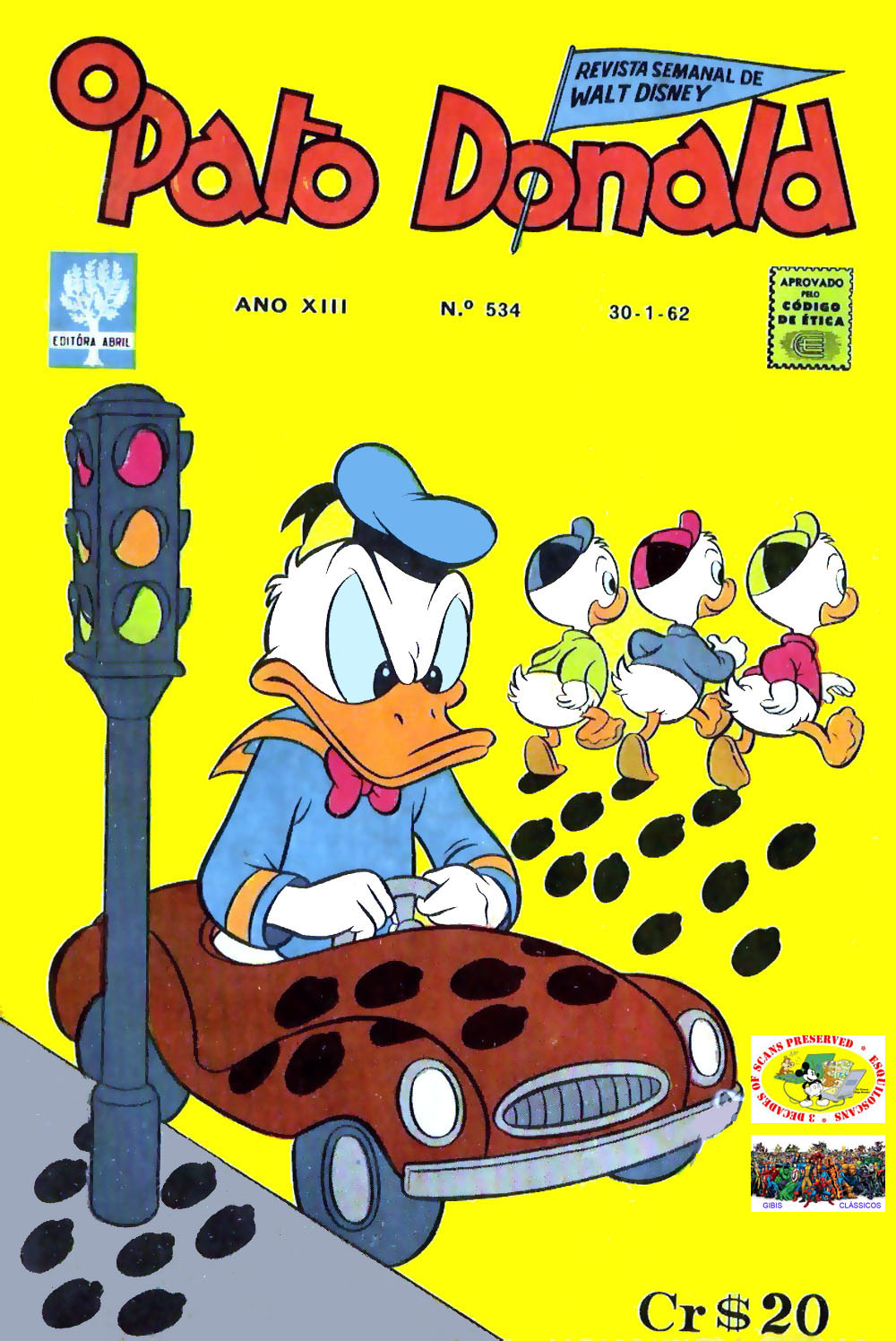 QUADRIDISNEY Pato Donald 534