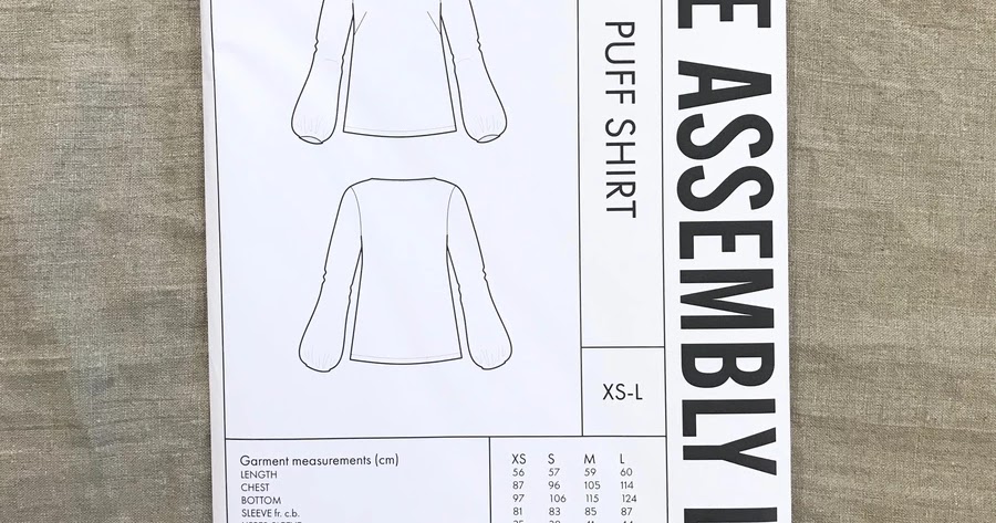Pattern review: The Puff Shirt by The Assembly Line
