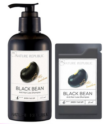 Nature Republic Black Bean Anti Hair Loss Shampoo Review | @healthbiztips