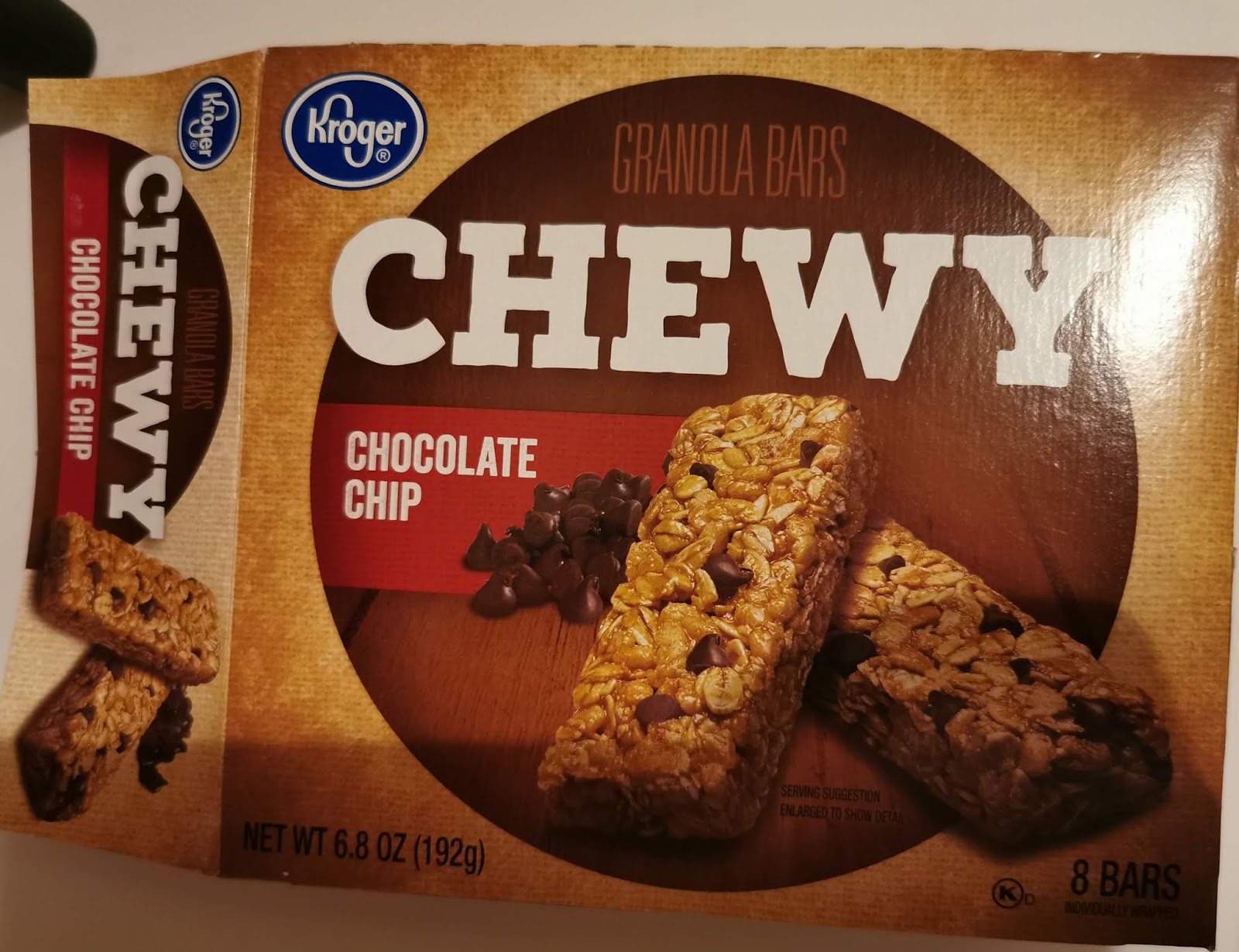 Kroger Chewy Chocolate Chip Granola Bars (Kroger)