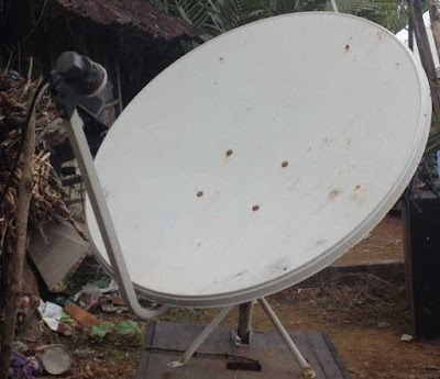 Dish Sudah Terlock Measat 3a Tracking Garmedia Satelit Measat 3a