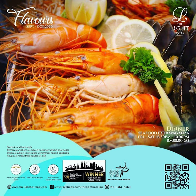'Seafood Extravaganza' di The Light Hotel Pulau Pinang