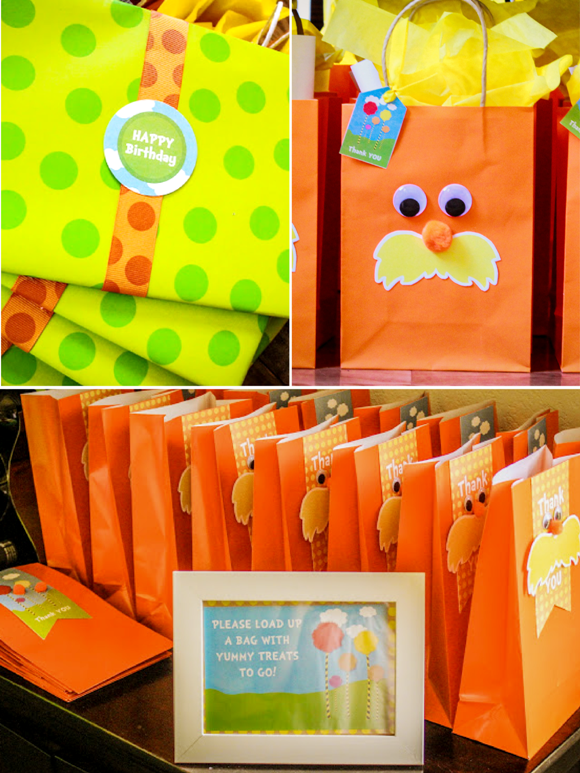 An Incredible Lorax Inspired Birthday Party - BirdsParty.com