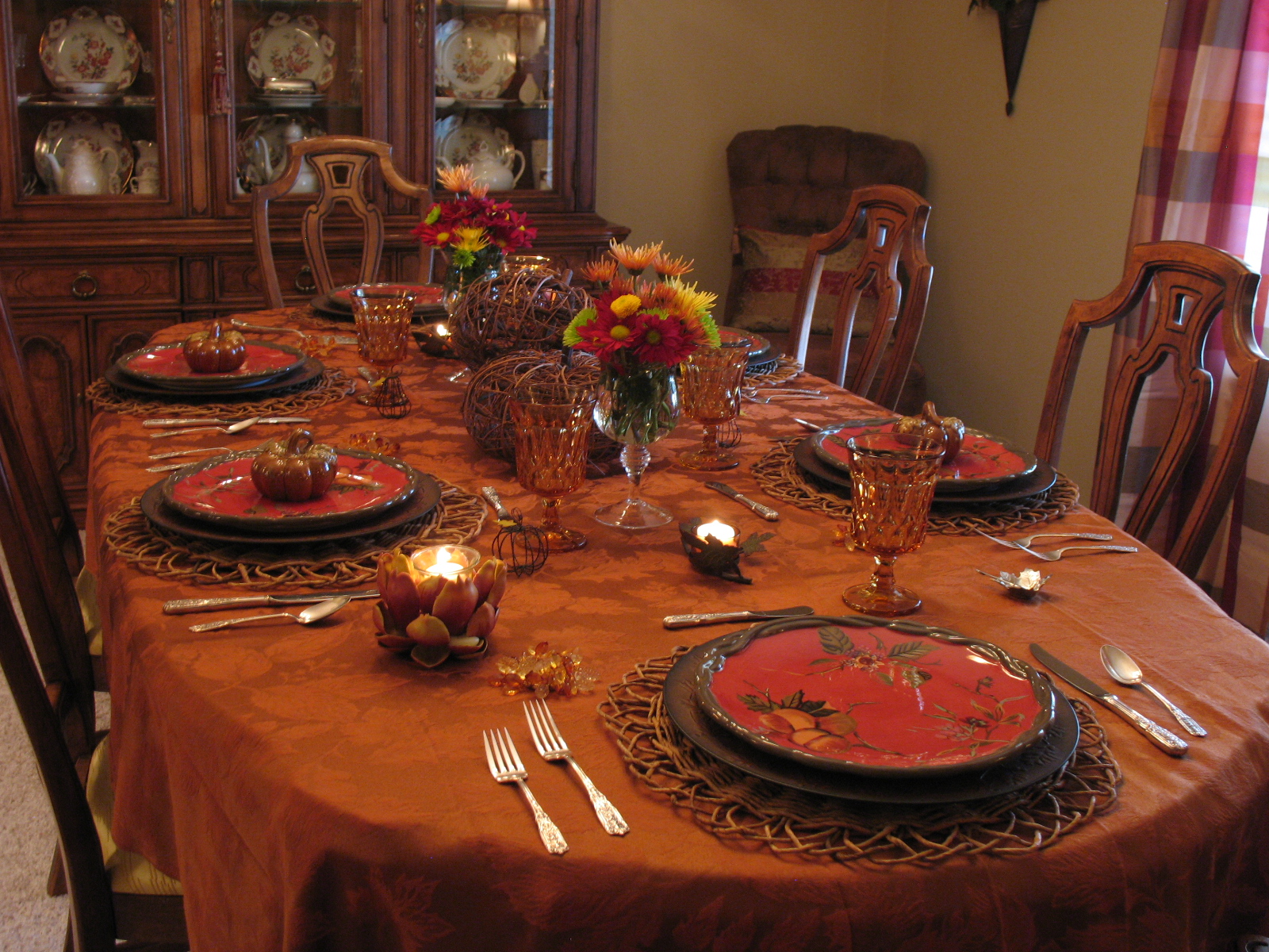 Miss Bloomers : Thanksgiving Tablescape