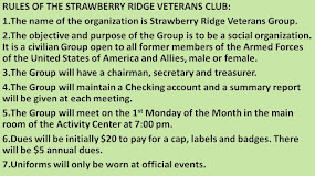 RULES OF THE VETERANS CLUB