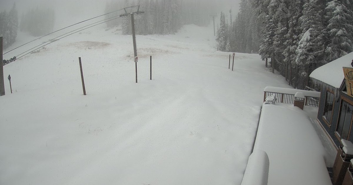 Cliff Mass Weather Blog Early Snow Hits the Northwest