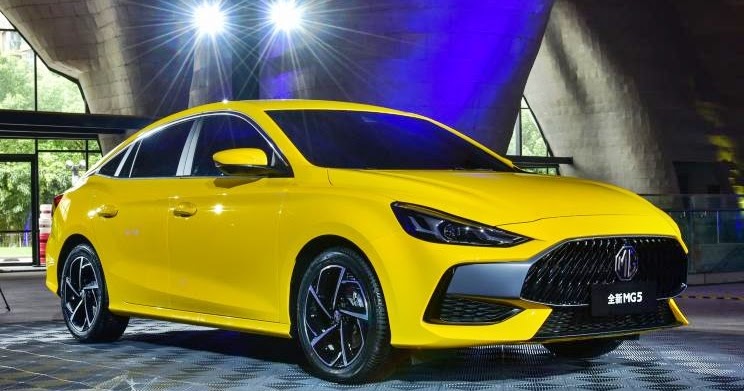 Diario Automotor: El MG 5 fué presentado en el salón de Beijing 2020.