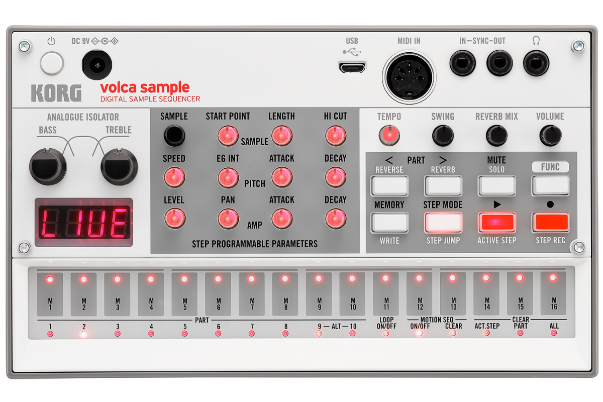 MATRIXSYNTH: KORG Introduces a New Volca Sample w/ USB, More Memory