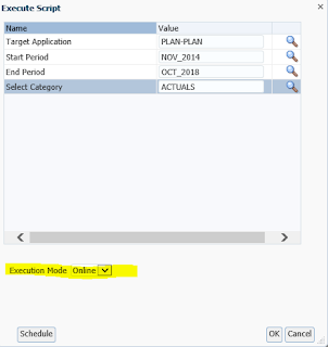 FDMEE: System Maintenance Tasks: Maintain FDMEE Data Tables