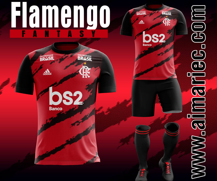 Uniforme Flamengo 2021 Desing Fantasy