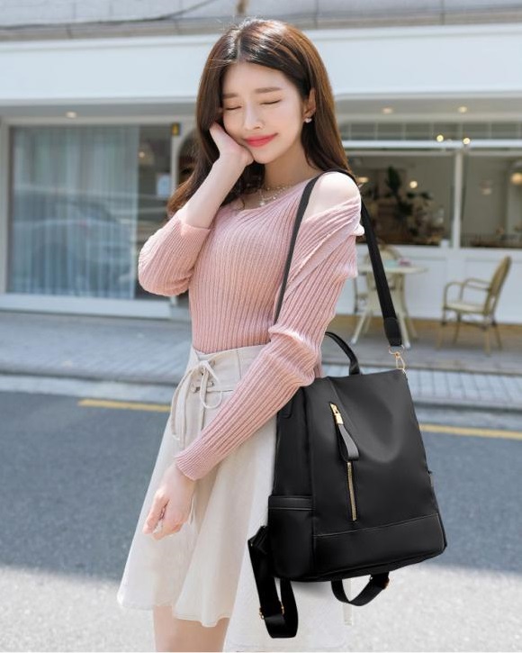 Balo Nữ Thời Trang Vải Oxford Cao Cấp Phong Cách Hàn Quốc TVNN350 Balo Nữ Thời Trang Vải Oxford Cao Cấp Phong Cách Hàn Quốc TVNN350