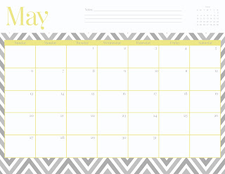 FREEBIES  //  MAY CALENDARS, Oh So Lovely Blog