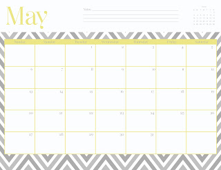 FREEBIES // MAY CALENDARS, Oh So Lovely Blog