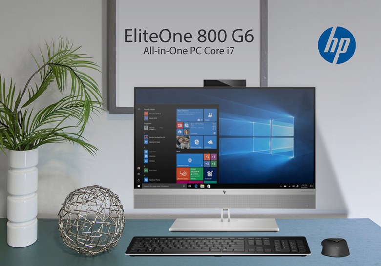 Máy tính All In One HP EliteOne 800G6 2H4S5PA (Core i7-10700/16GB RAM/512GB SSD/23.8