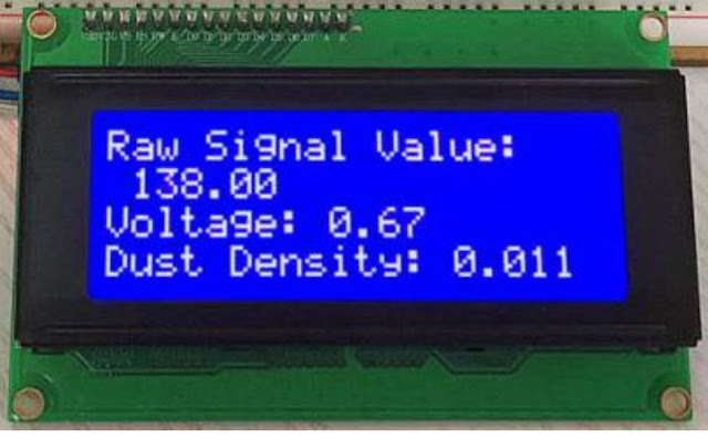 มินิโปรเจค Arduino เครื่องวัดฝุ่น PM2.5 ด้วย เซ็นเซอร์ GP2Y1014AU