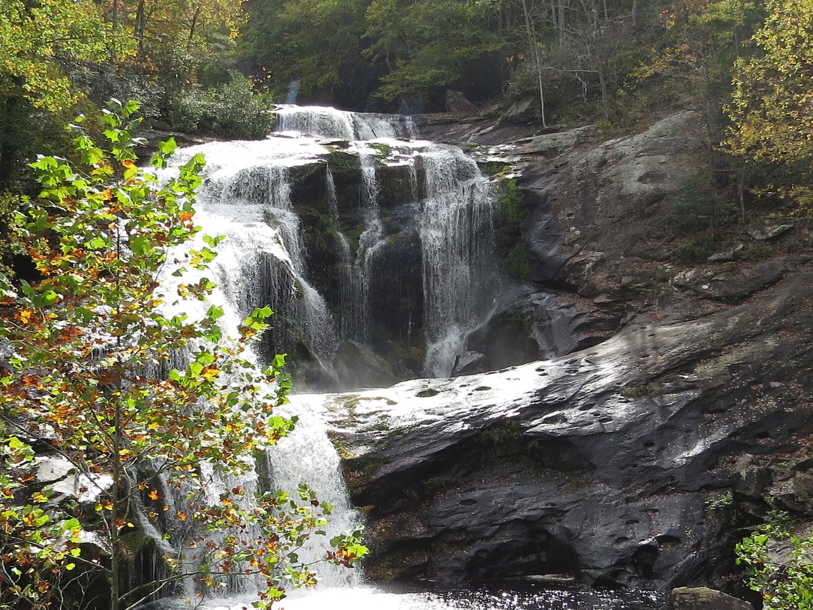 beautiful waterfalls nearby