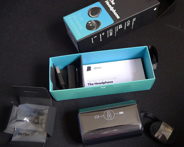 Bragi The Headphone packaging contents