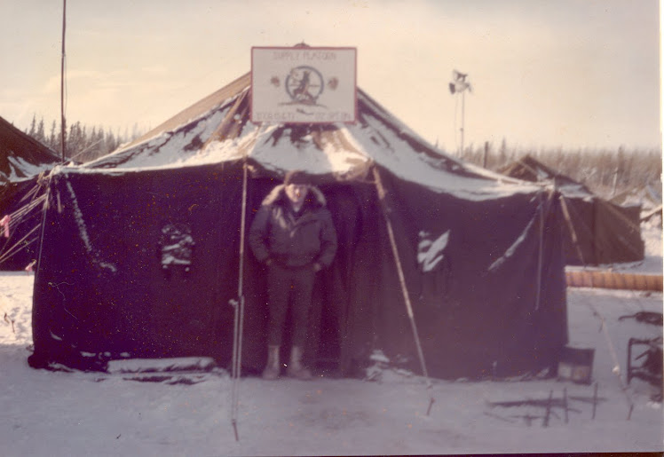 Fort Greely – Feb 1974 – temperature outside -98ºF