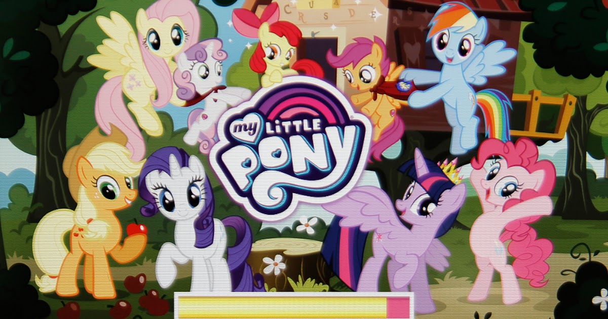 Kawa Z Brokatem My Little Pony Gra Dla Dzieci