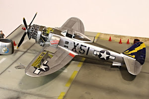 Republic P-47D-25 Thunderbolt, Hasegawa 1/48.