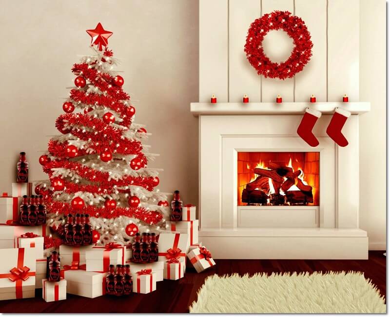 Red Christmas Tree Decoration Ideas