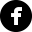 Facebook logo, png, black and white