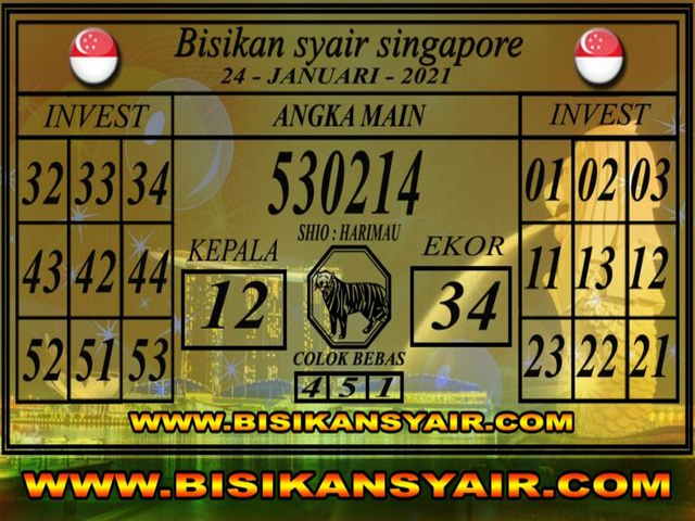 PREDIKSI singapura