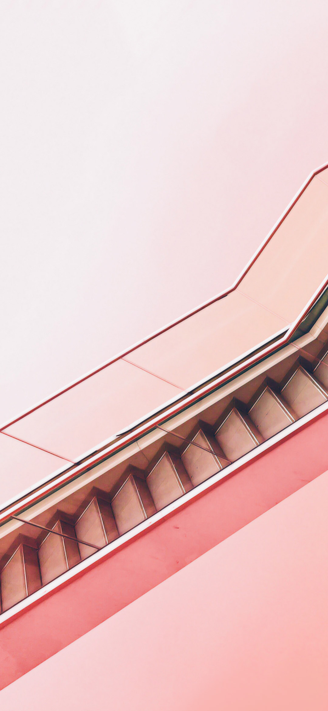 cool-abstract-peach-color-stairs