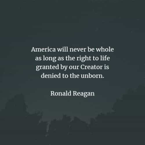 Famous quotes and sayings by Ronald Reagan